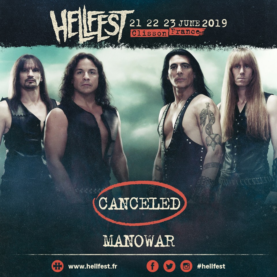 Read more about the article MANOWAR canceled their HELLFEST appearance!