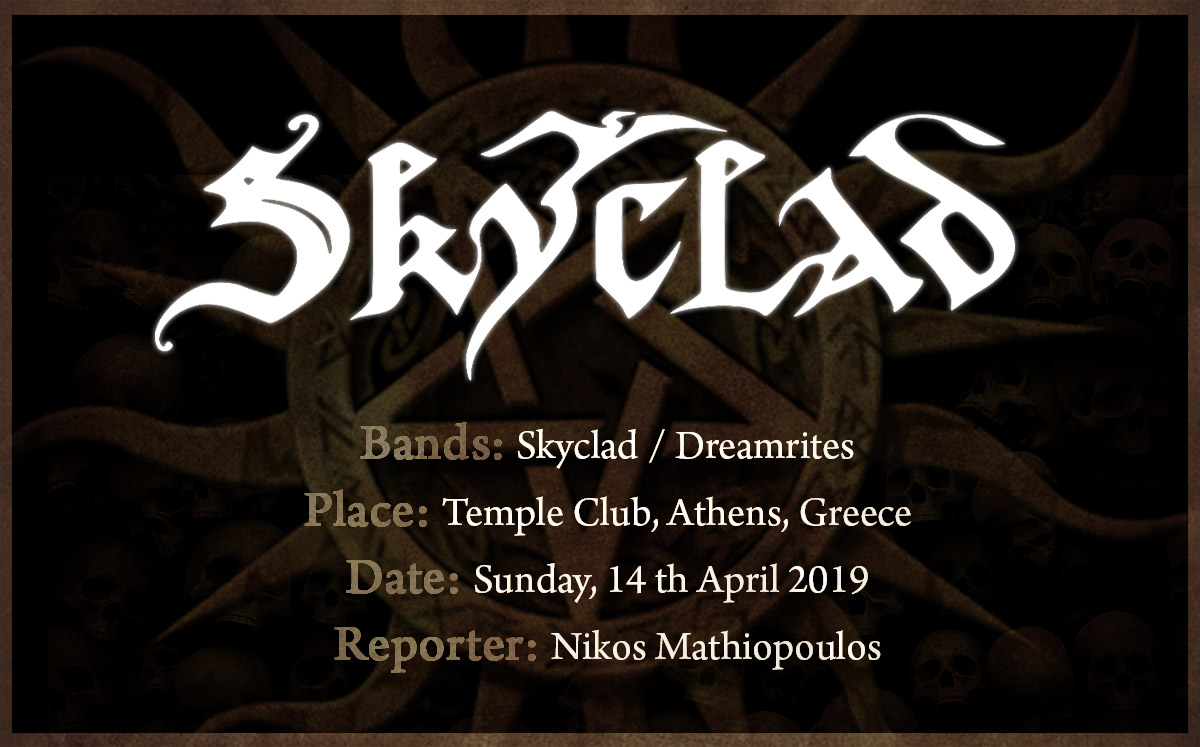 You are currently viewing Skyclad (14/04/2019, Athens / Greece)