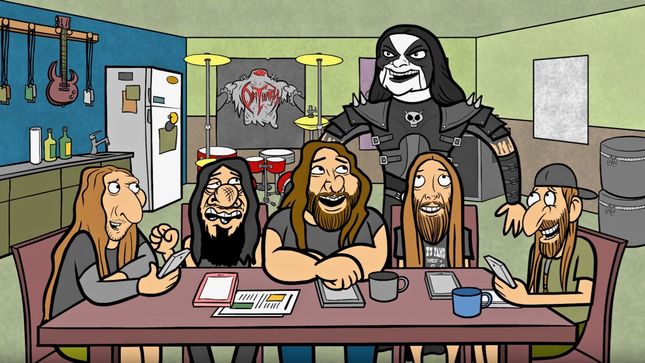 You are currently viewing OBITUARY launch animated video trailer for North American tour with ABBATH, MIDNIGHT, DEVIL MASTER