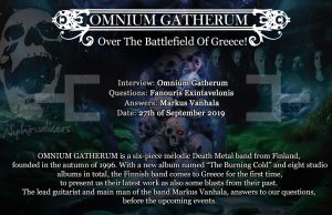 Read more about the article Omnium Gatherum – Over The Battlefield Of Greece!