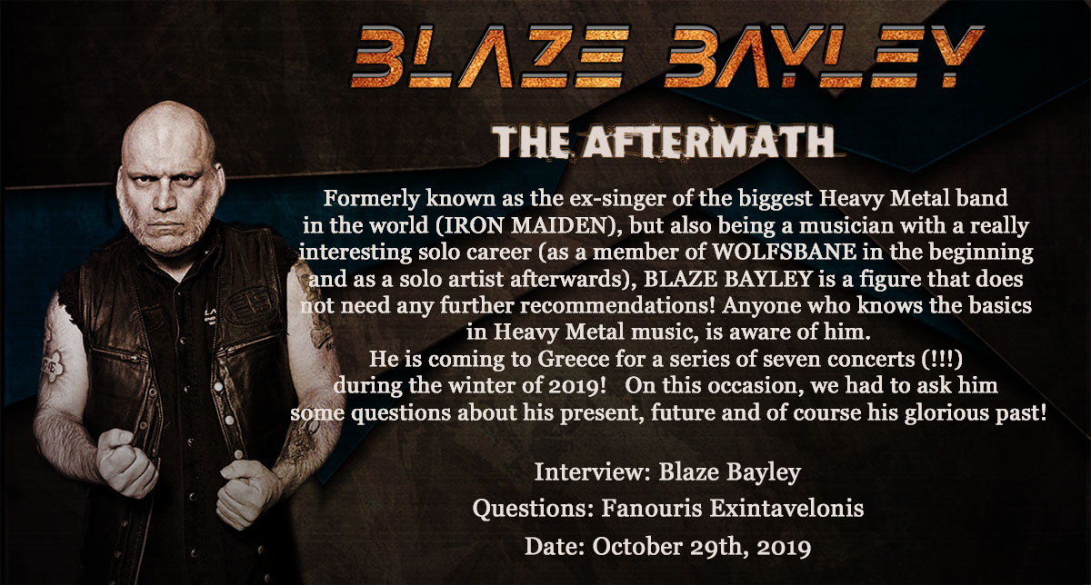 You are currently viewing Blaze Bayley – The Aftermath
