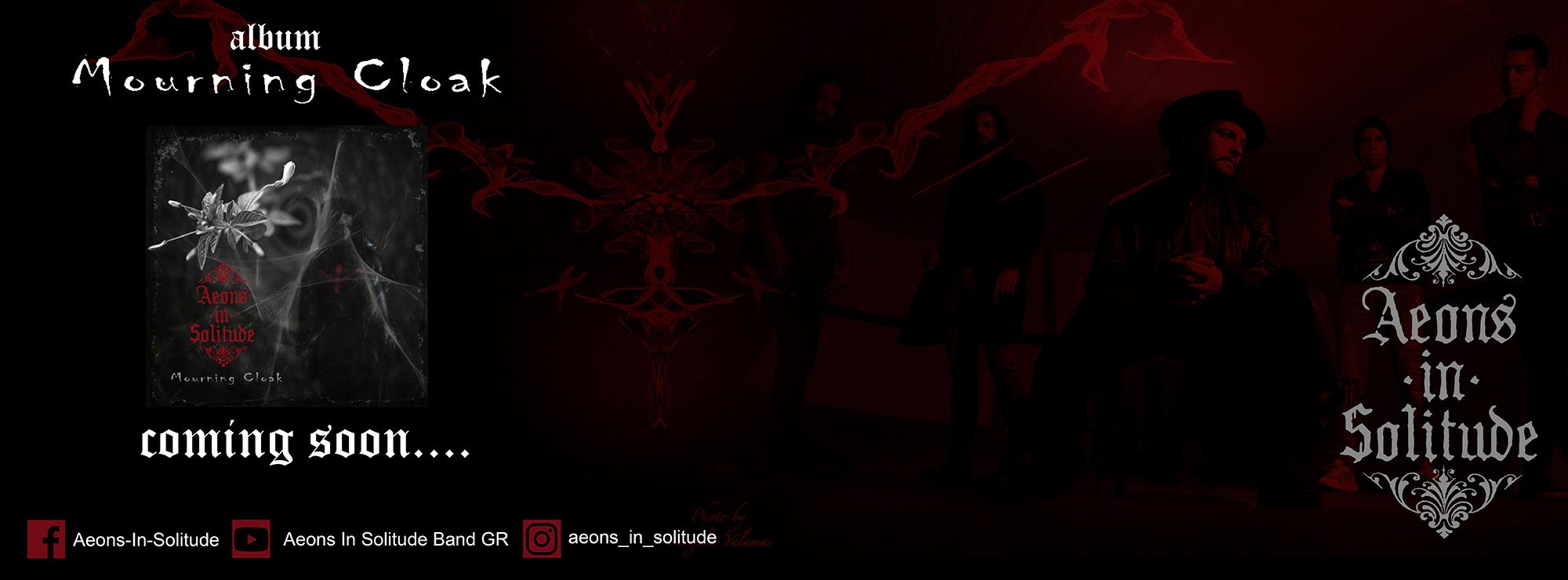 Read more about the article AEONS IN SOLITUDE – single “White Witch” from upcoming album ”Mourning Cloak”…+Official video.