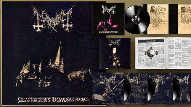 Read more about the article MAYHEM – Limited Edition ‘De Mysteriis Dom Sathanas’ 25th Anniversary Box Set Due In April
