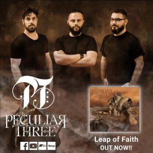 Read more about the article PECULIAR THREE – single “The Sentient” από το άλμπουμ “Leap of Faith”.