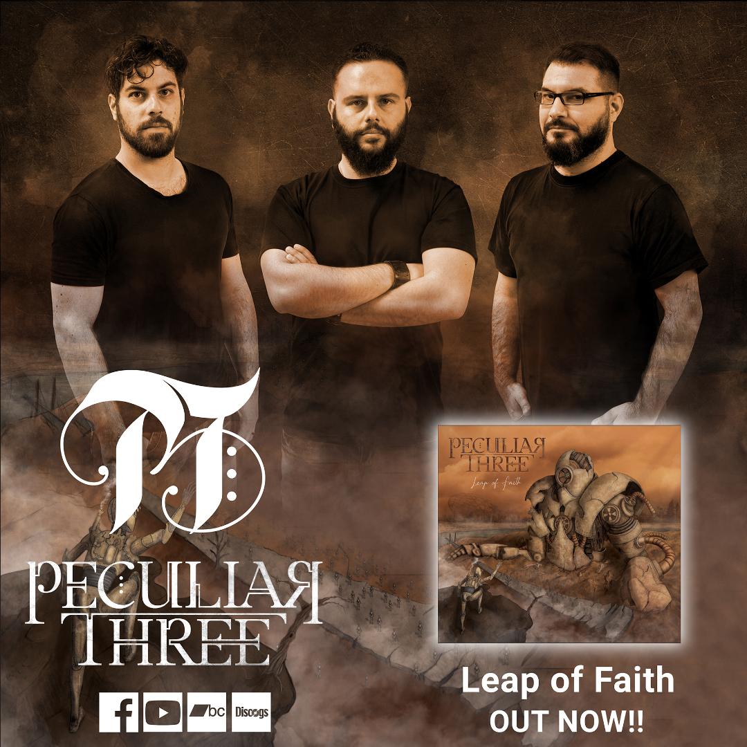 You are currently viewing PECULIAR THREE – single “The Sentient” από το άλμπουμ “Leap of Faith”.