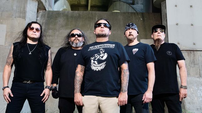 You are currently viewing Οι Thrash Metallers EVILDEAD επιστρέφουν μετά από τριάντα χρόνια με το νέο τους δίσκο «United $tate$ Of Anarchy»!