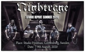 Read more about the article Nightrage – Studio Report 2020