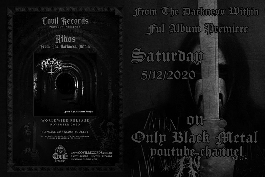 You are currently viewing ATHOS: New record out for the Hellenic Black Metal band!