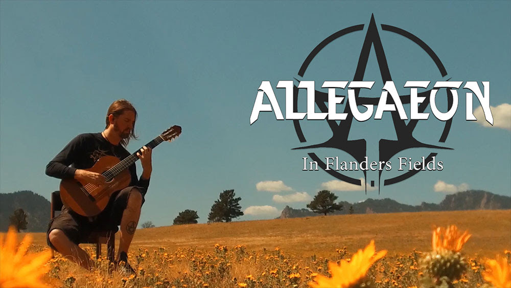 You are currently viewing ALLEGAEON releases acoustic video for “In Flanders Fields”!