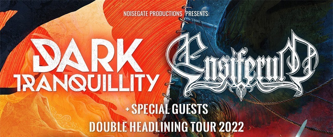 You are currently viewing DARK TRANQUILLITY and ENSIFERUM announced European double headline tour Spring 2022, which will pass from Greece!