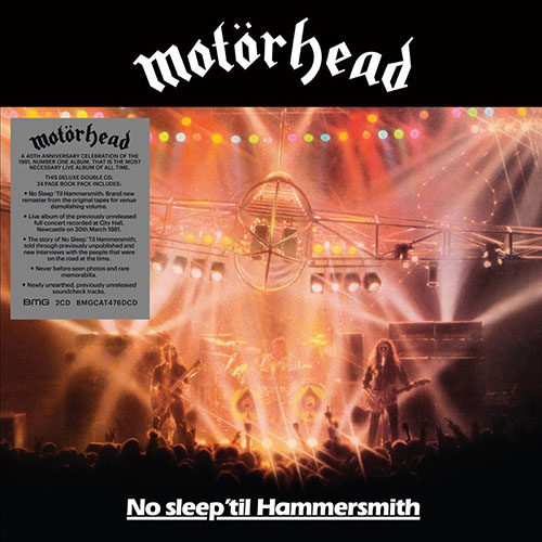You are currently viewing Motorhead – No Sleep ‘Til Hammersmith 40th Anniversary (επανακυκλοφορία)