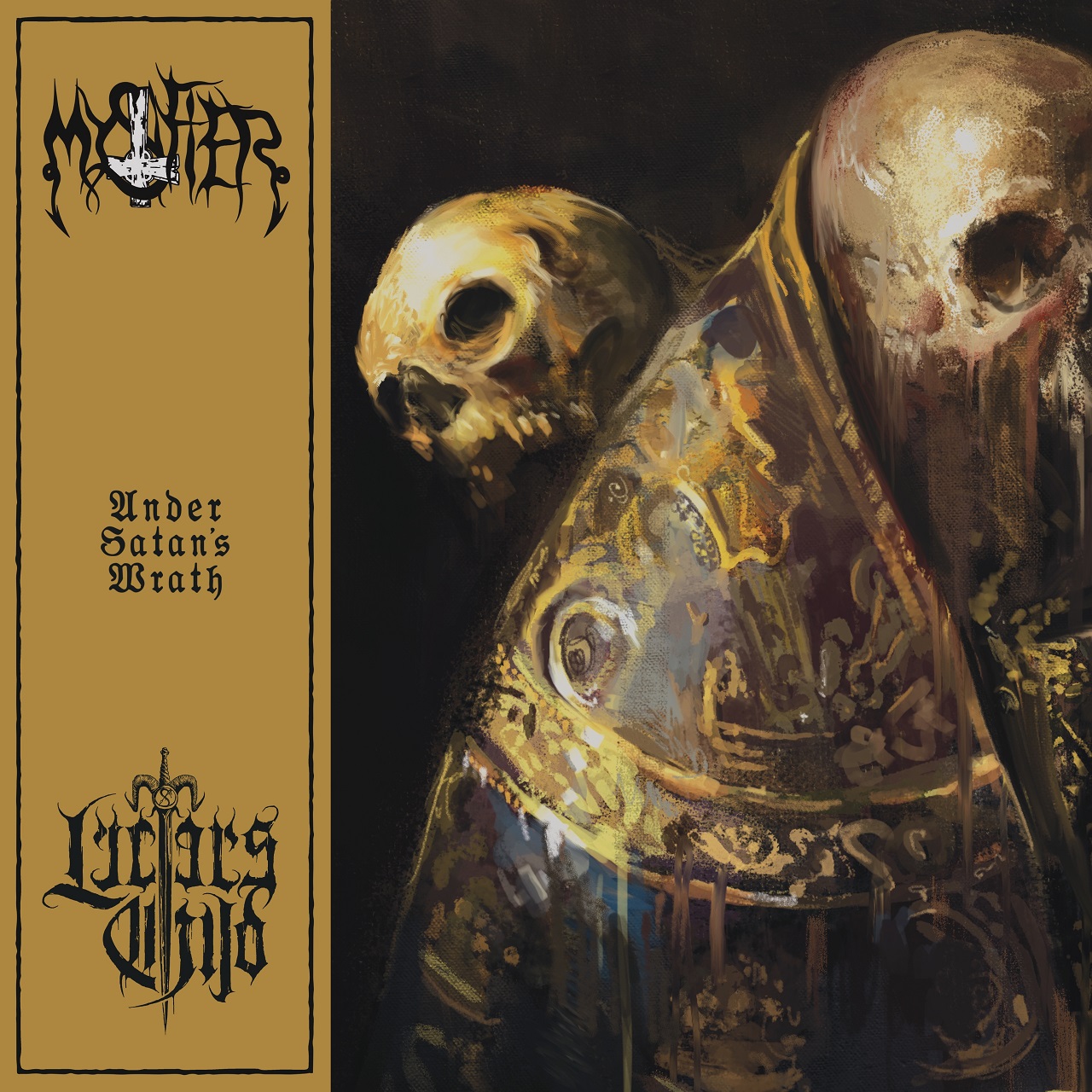 You are currently viewing LUCIFER’S CHILD and MYSTIFIER Announce Details Of Split Release.