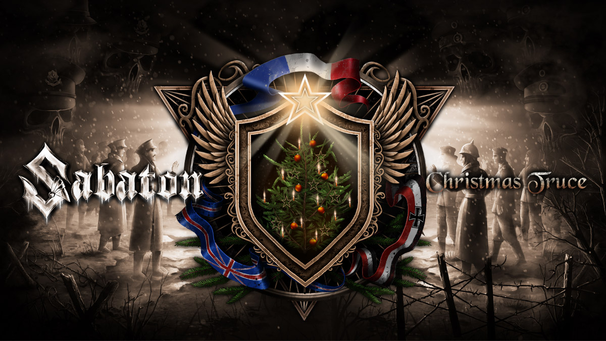 You are currently viewing SABATON: New animated video for the “Christmas Truce” of 1914 at the First World War!