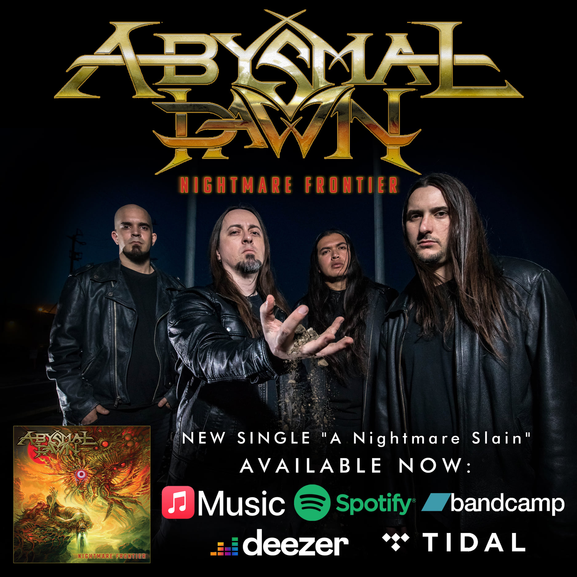 Read more about the article ABYSMAL DAWN will release their new EP “Nightmare Frontier”.