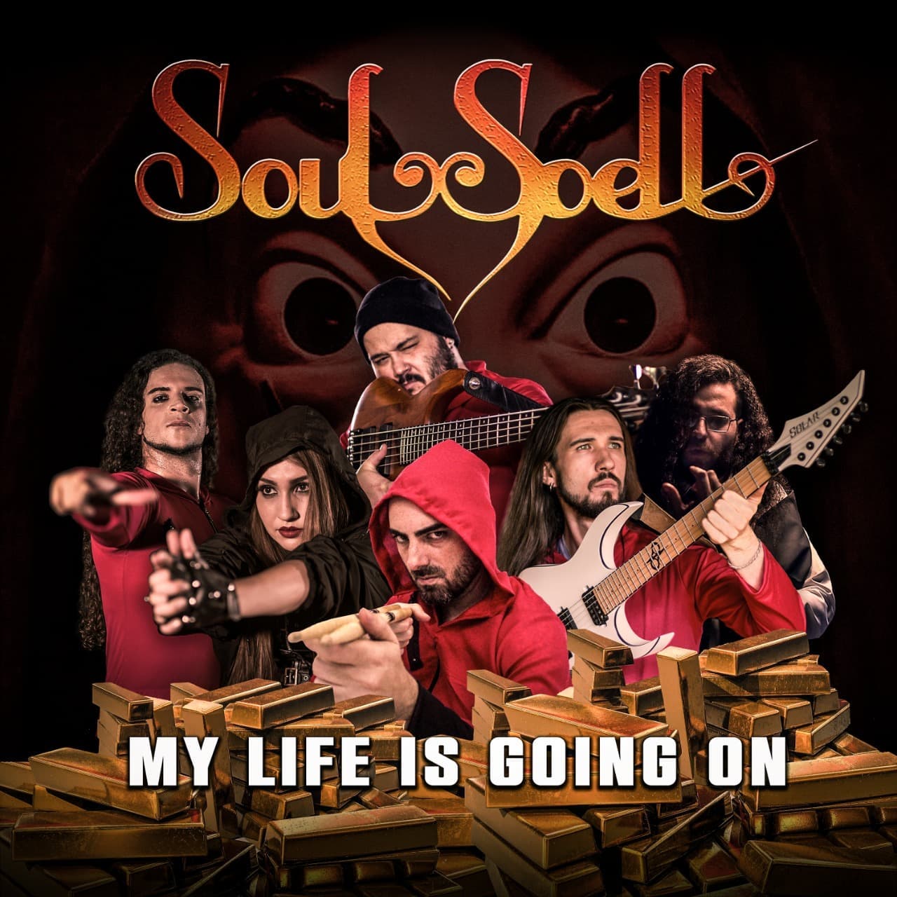 You are currently viewing Brazilian Heavy Metallers SOULSPELL released a new single-cover to «La Casa De Papel’s» sountrack!