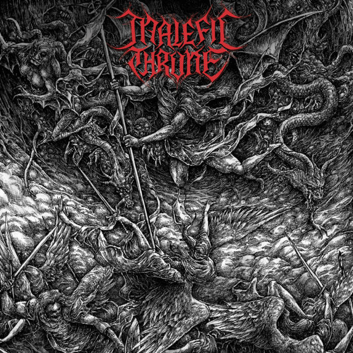 You are currently viewing Steve Tucker’s (ex-MORBID ANGEL) Death Metal Beast  MALEFIC THRONE releases new EP!