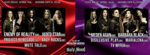 Read more about the article Ladies of Metal festival vol.4: Σάββατο 9 και 16 Απριλίου 2022 στο Holywood live stage