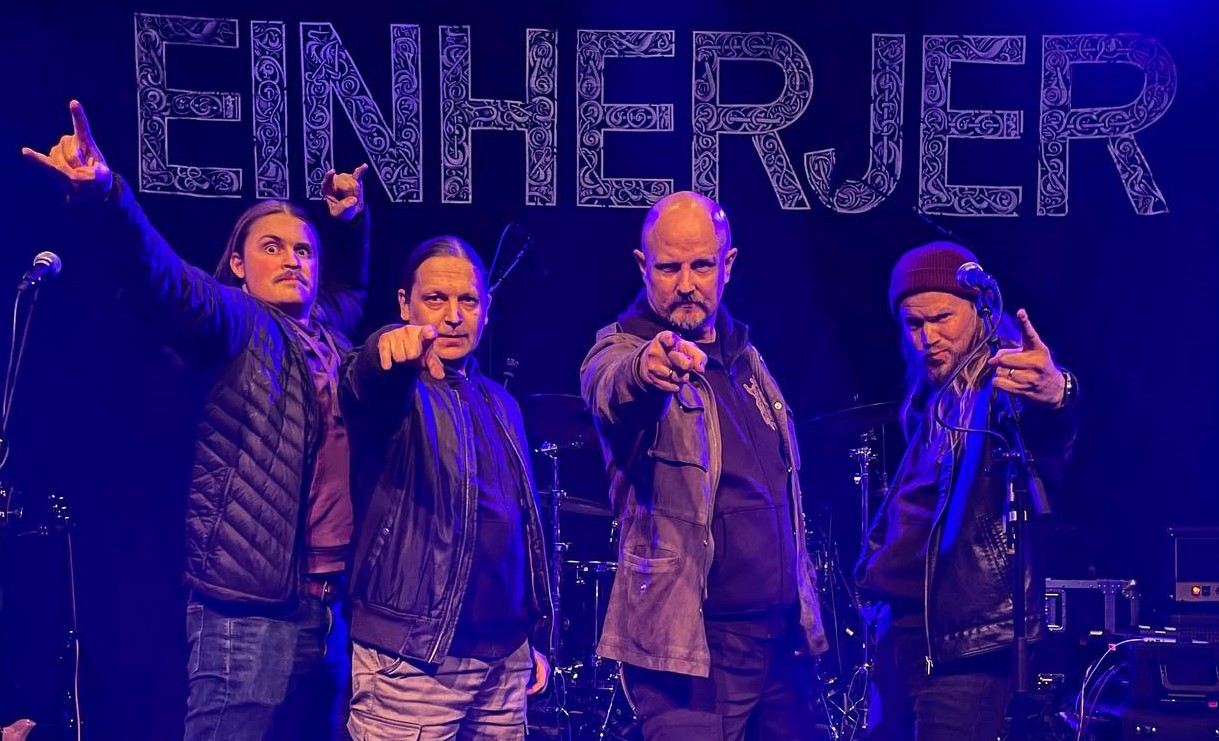 Read more about the article EINHERJER announce the release of their first live album entitled “Norse And Dangerous (Live… From The Land Of Legends)”.