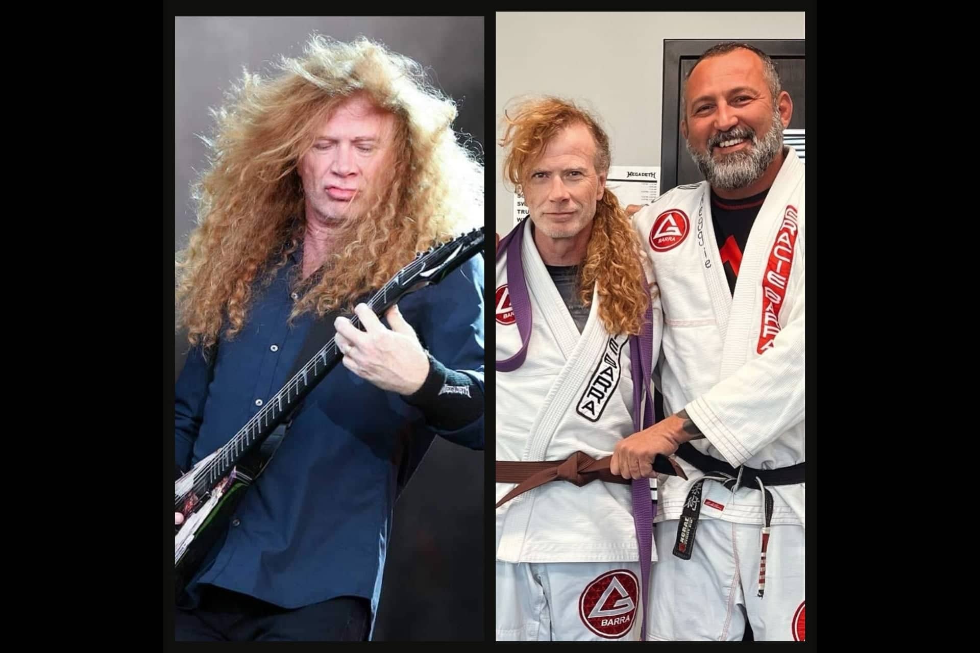 You are currently viewing O Dave Mustaine των MEGADETH παίρνει καφέ ζώνη στο Jiu-Jitsu στα 61 του χρόνια.