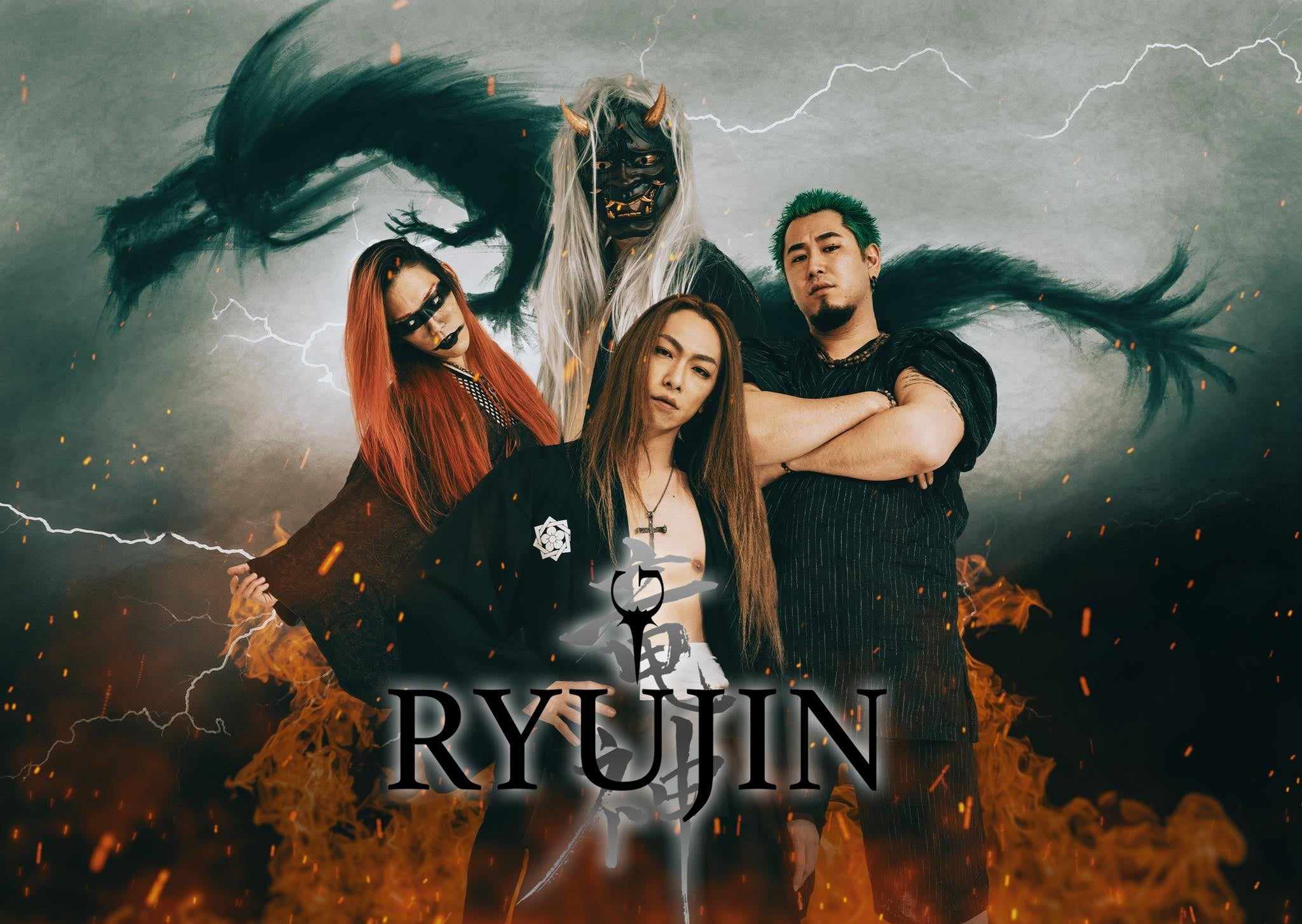 Read more about the article Οι Ιάπωνες RYUJIN (ex-GYZE) κυκλοφορούν το νέο τους single «Raijin & Fujin» με τη συμμετοχή του Matthew K. Heafy των TRIVIUM!
