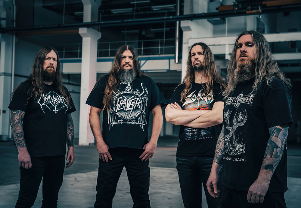 You are currently viewing Swedish Death Metallers VOMITORY return with new album “All Heads Are Gonna Roll”.