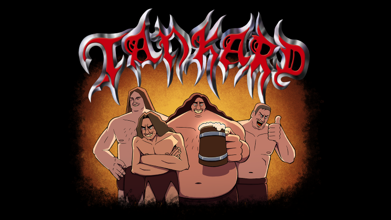 Read more about the article TANKARD’s animated video for the song “Beerbarians”, wins international awards!
