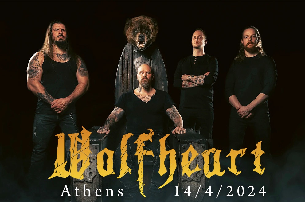 Read more about the article Ανταπόκριση: Wolfheart, Desert Near The End (An Club, Αθήνα, Ελλάδα – 14/4/2024)