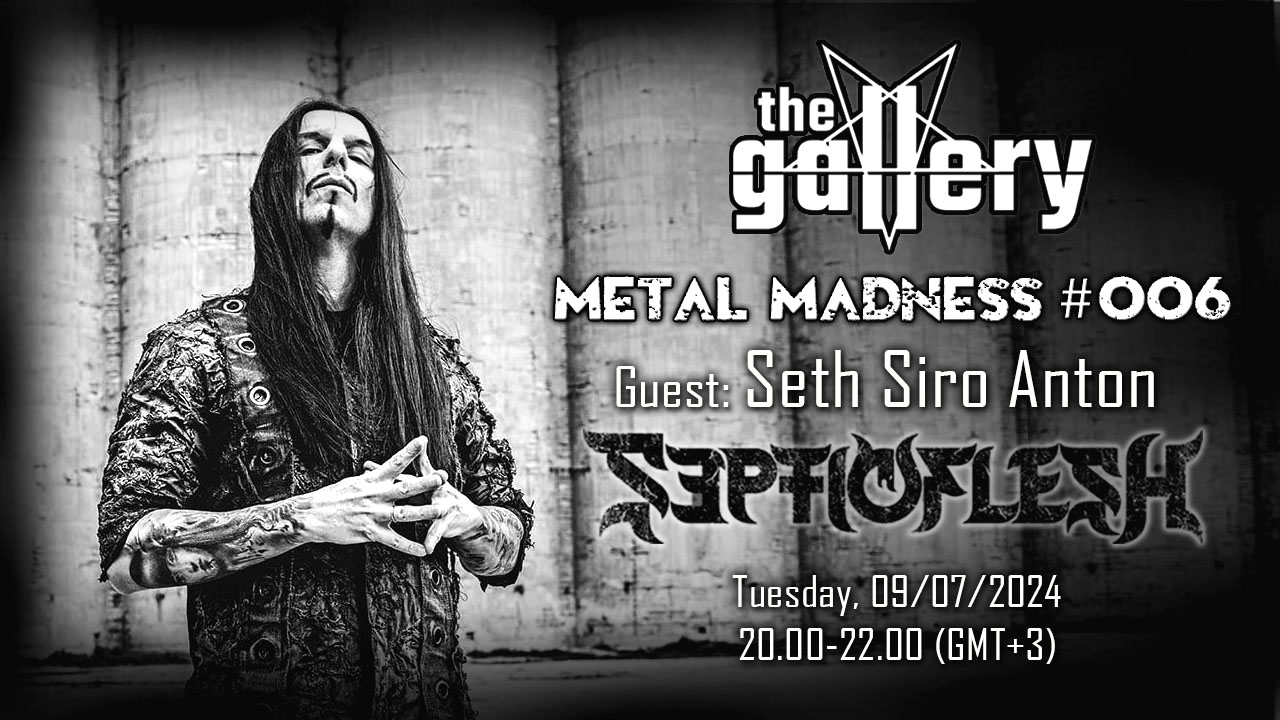 Read more about the article Spyros “Seth” Antoniou of SEPTICFLESH interviewed at The Gallery Metal Madness show, in THE GALLERY’s Web radio!!