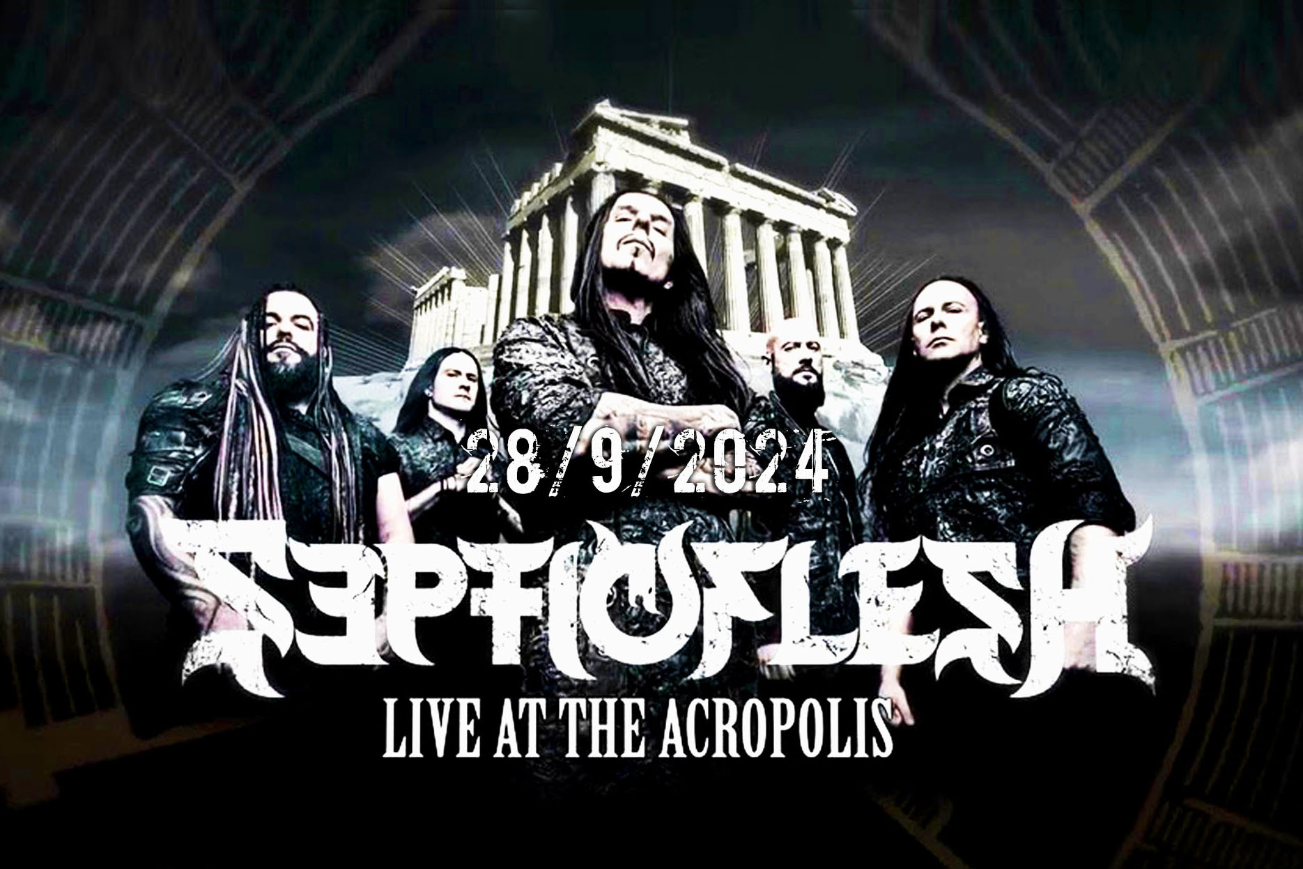 You are currently viewing Live Report: Septic Flesh (Odeio Herodou Attikou, Athens, Greece – 28/09/2024)