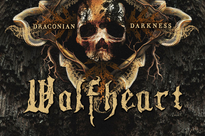 Read more about the article Οι WOLFHEART κυκλοφορούν νέο άλμπουμ με τίτλο «Draconian Darkness» μαζί με βίντεο για το τραγούδι «Ancient Cold»!