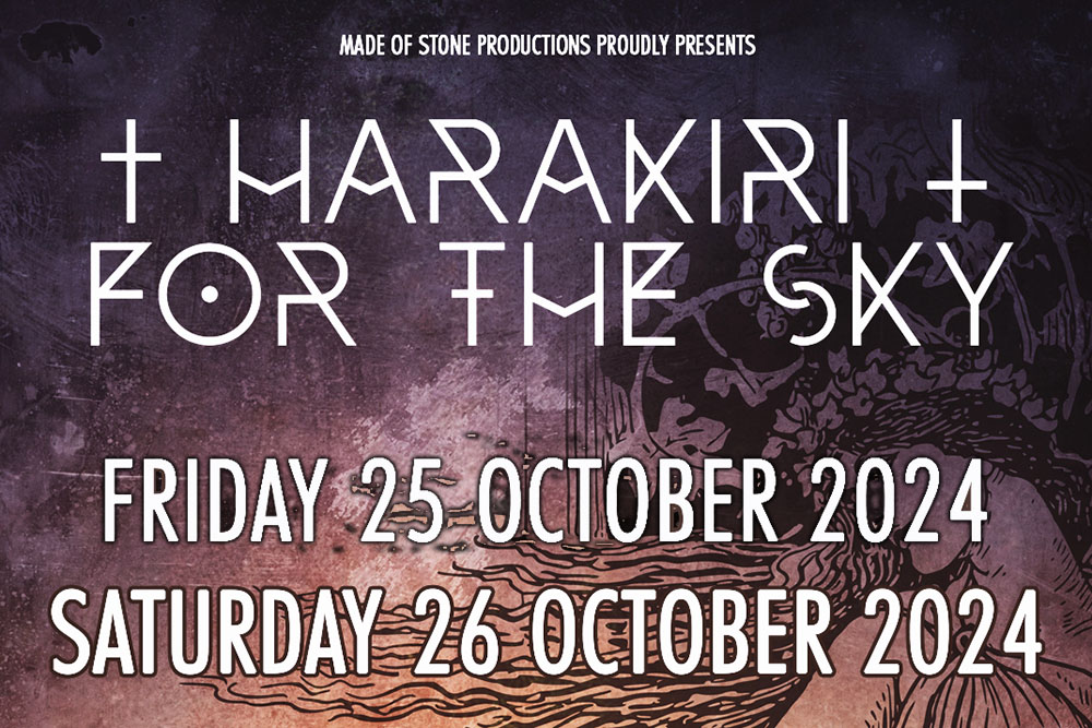 Read more about the article Οι HARAKIRI FOR THE SKY ζωντανά στην Ελλάδα για δυο συναυλίες των Οκτώβριο!