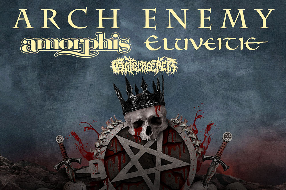 Read more about the article ARCH ENEMY: Εξώφυλλο επερχόμενου δίσκου και νέα Ευρωπαϊκή περιοδεία το 2025, μαζί με AMORPHIS, ELUVEITIE και GATECREEPER!