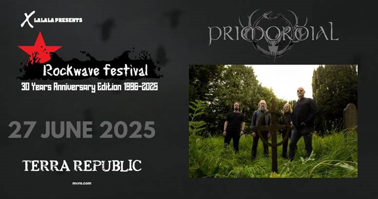 Read more about the article Οι PRIMORDIAL στο Rockwave Festival τον Ιούνιο!