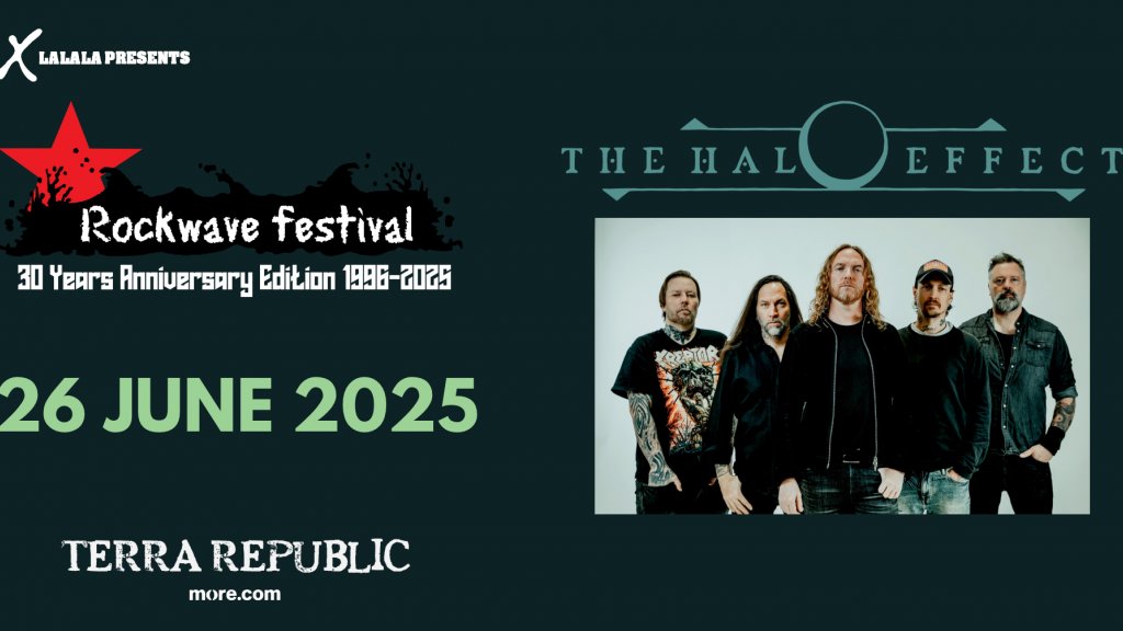 Read more about the article Οι THE HALO EFFECT τον Ιούνιο στην Ελλάδα για το Rockwave Festival!